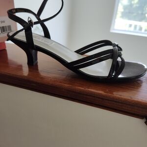 Black Strappy Heels